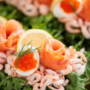 Bakelser minitårtor & smörgåsar